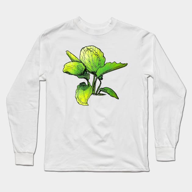 Calathea Long Sleeve T-Shirt by claudiecb